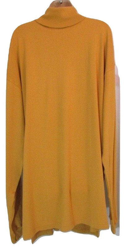 Tom James Men's Turtle Neck Cotton Long Sleeve Shirt L LT XL XLT XXL 1X 7 Colors gallery
