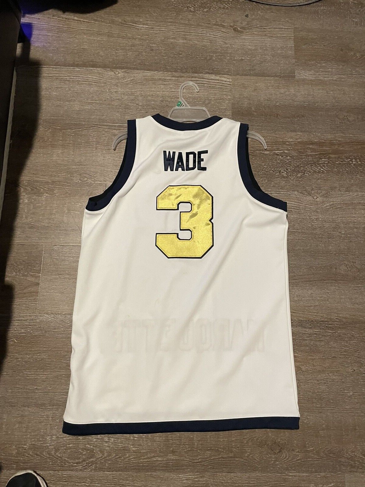 Dwayne Wade Authentic Marquette Jersey gallery