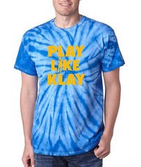 TIE DYE Klay Thompson Golden State Warriors “Play Like Klay” T-shirt