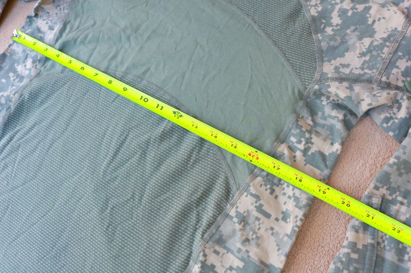 Camo Shirt tech tactical Size L outdoor light weight hiking military props II gallery