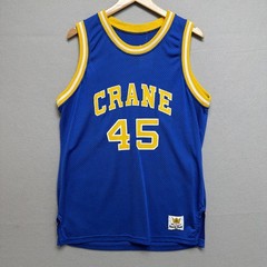 Vintage Macgregor Sand Knit Crane Basketball Jersey Size 42 Large