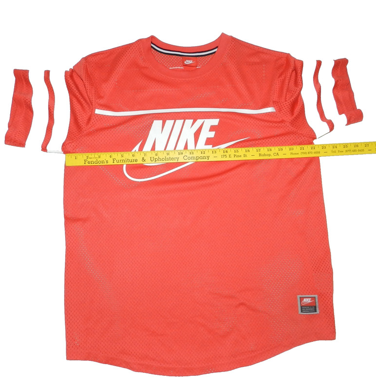 Nike Jersey Size L / Air Cooling Red And White Men's gallery