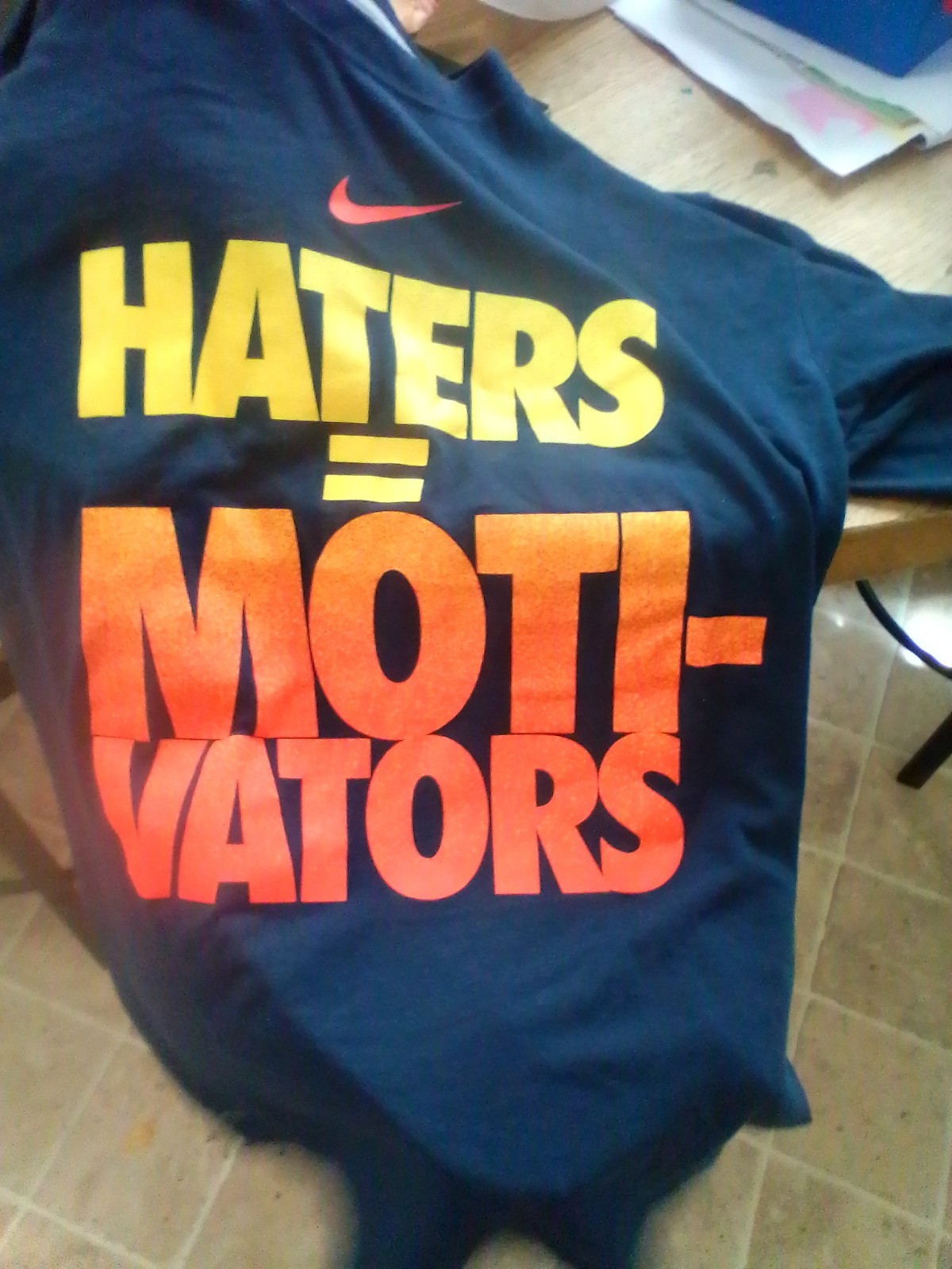 Nike Men's Dri-Fit Shirt Haters Size XL 524302-063 gallery