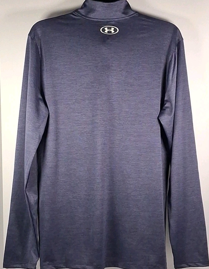 Under Armour 1382184 Mens' Small Standard Tech Vent 1/2 Zip, 410 Midnight Navy gallery