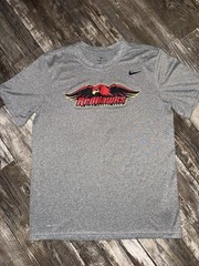 Nike Dri Fit Redhawks Clay Target Team TShirt Mens Large Athletic Performance