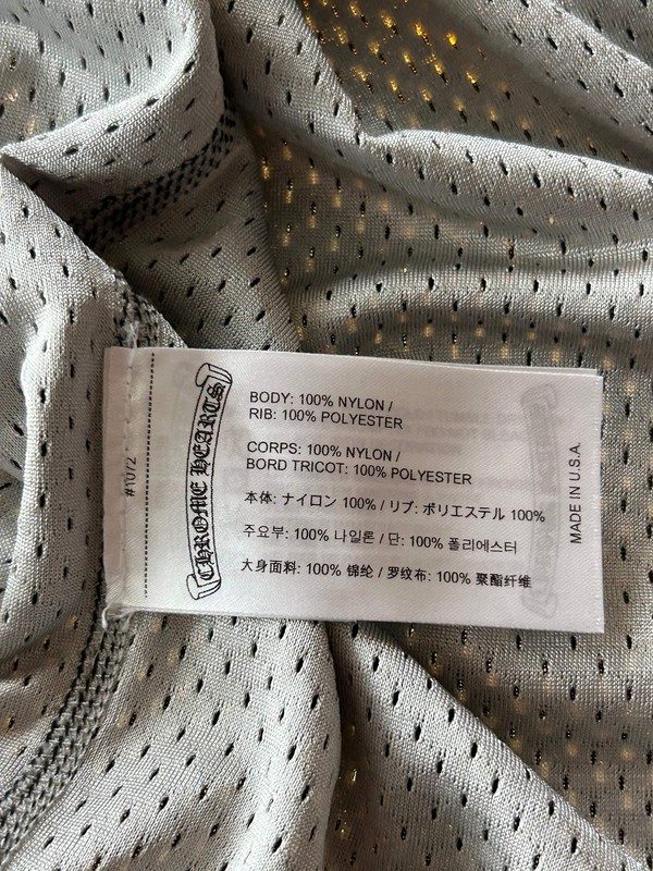 Chrome Hearts Black & White Logo Reversible Mesh Jersey gallery