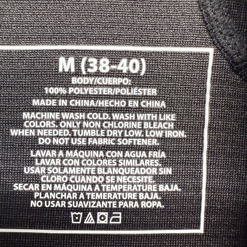 Unbranded Mens Cold Guard Base Layer System T Shirt Black Size M (38-40) gallery