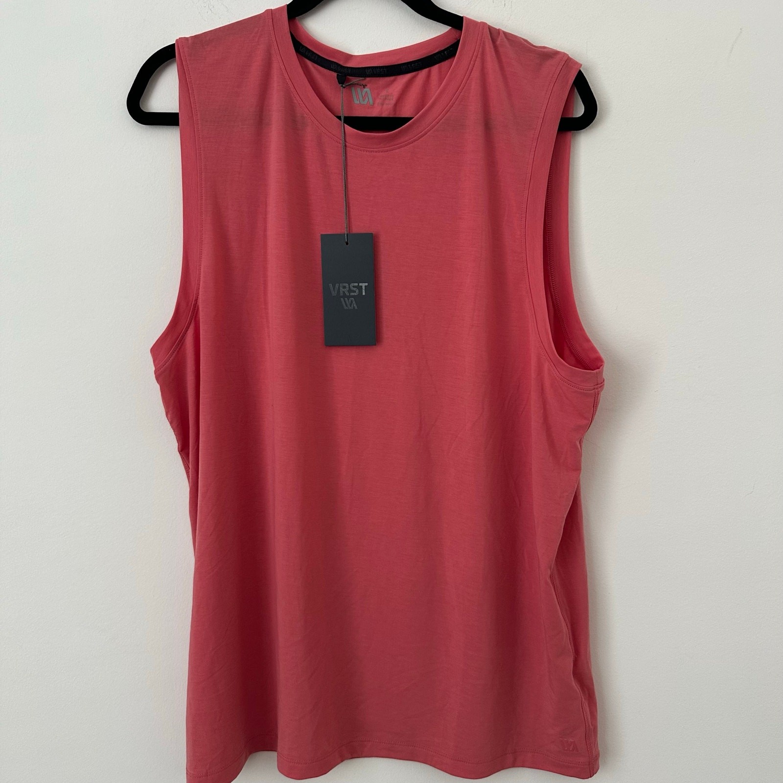 VRST Mens Icon Comfy Tank Pink Rouge Large NWT gallery