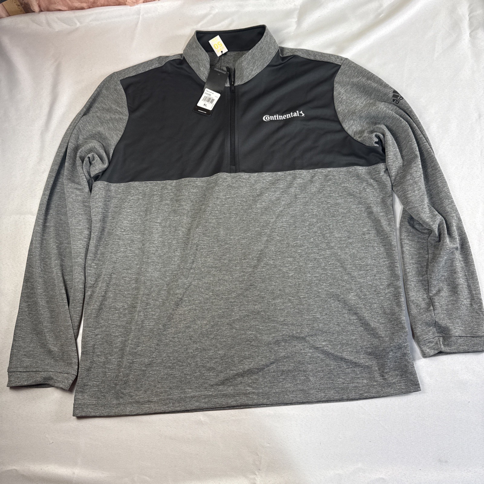 Adidas Cobranded Quarter Zip Continental Pull Over UPF 50 Men’s Extra Large gallery