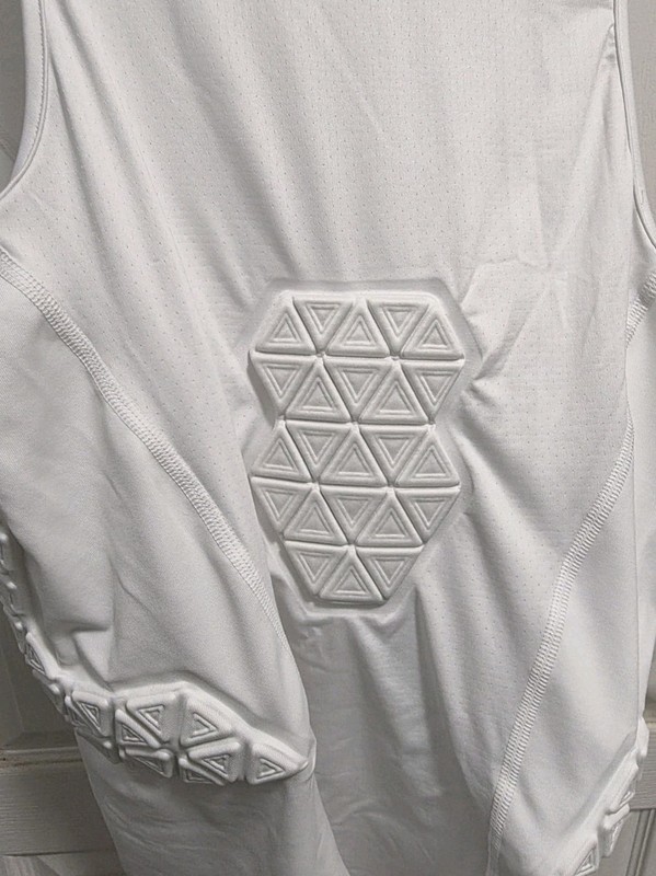 Adidas MENS SIZE 2XL Aeroready White Padded Basketball Tank IM3593 gallery
