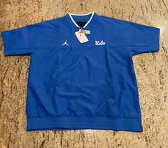 Nike Jordan UCLA Bruins Coaches Football 1/4 Zip Jacket Size Large DM9160-403