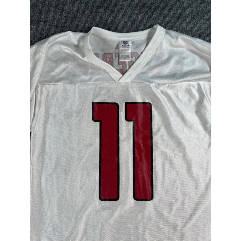 Arizona Cardinals Larry Fitzgerald Jersey Mens Medium White 11 NFL Team Apparel gallery