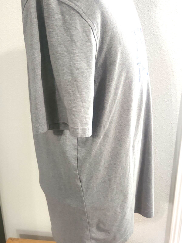 Under Armour HeatGear "Protect This House" Flag Logo T-Shirt Gray Mens Sz Large gallery