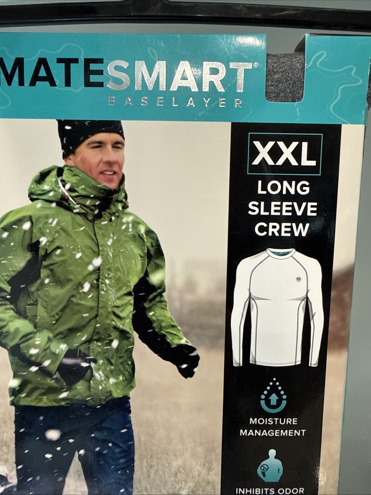 Gray Lightweight Climatesmart FlexFit Performance Shirt Base Layer Size XXL gallery