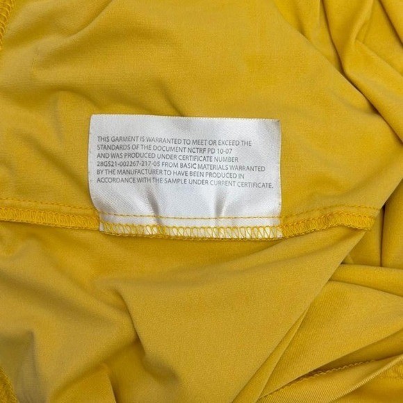 New Balance US Navy PT Shirt Long Sleeve Yellow Reflective Men's XL gallery