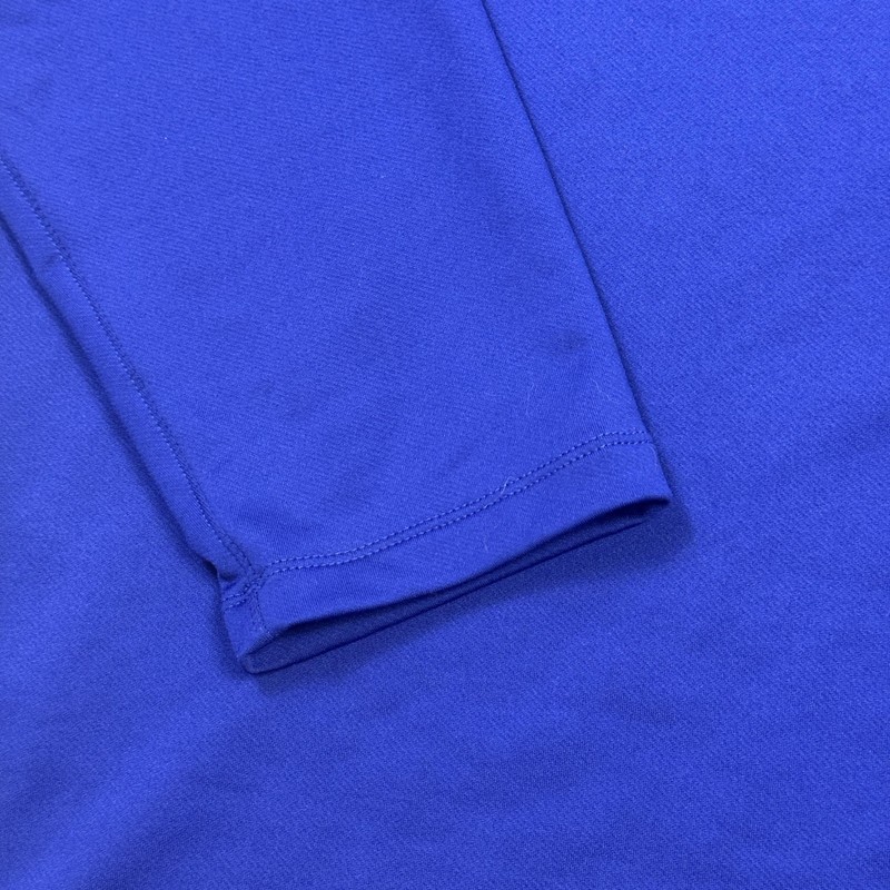 Nike Nassau 1/4 Zip Golf Pullover Mens 2XL Blue Stand-Up Collar Long Sleeve gallery