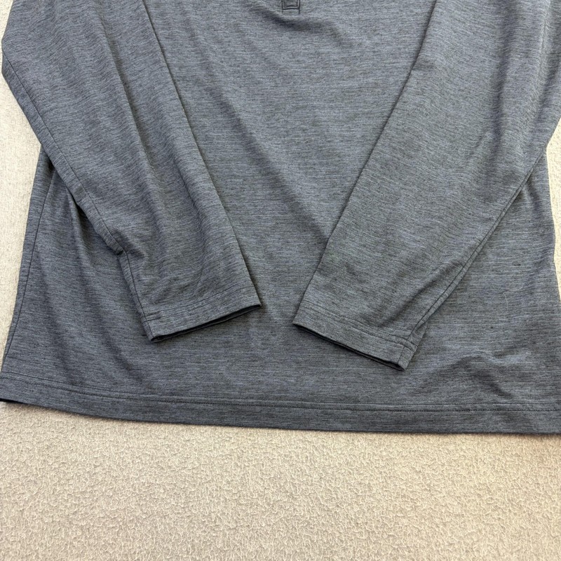 Travis Mathew Pullover Mens Medium Blue Quarter Zip Embroidered Long Sleeve gallery