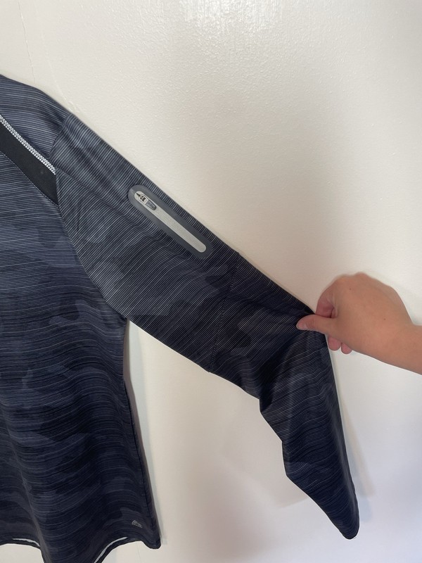 RBX XTRAIN Men’s L Gray/Black Camo 1/4 Zip Mock Neck Long Sleeve Pullover gallery