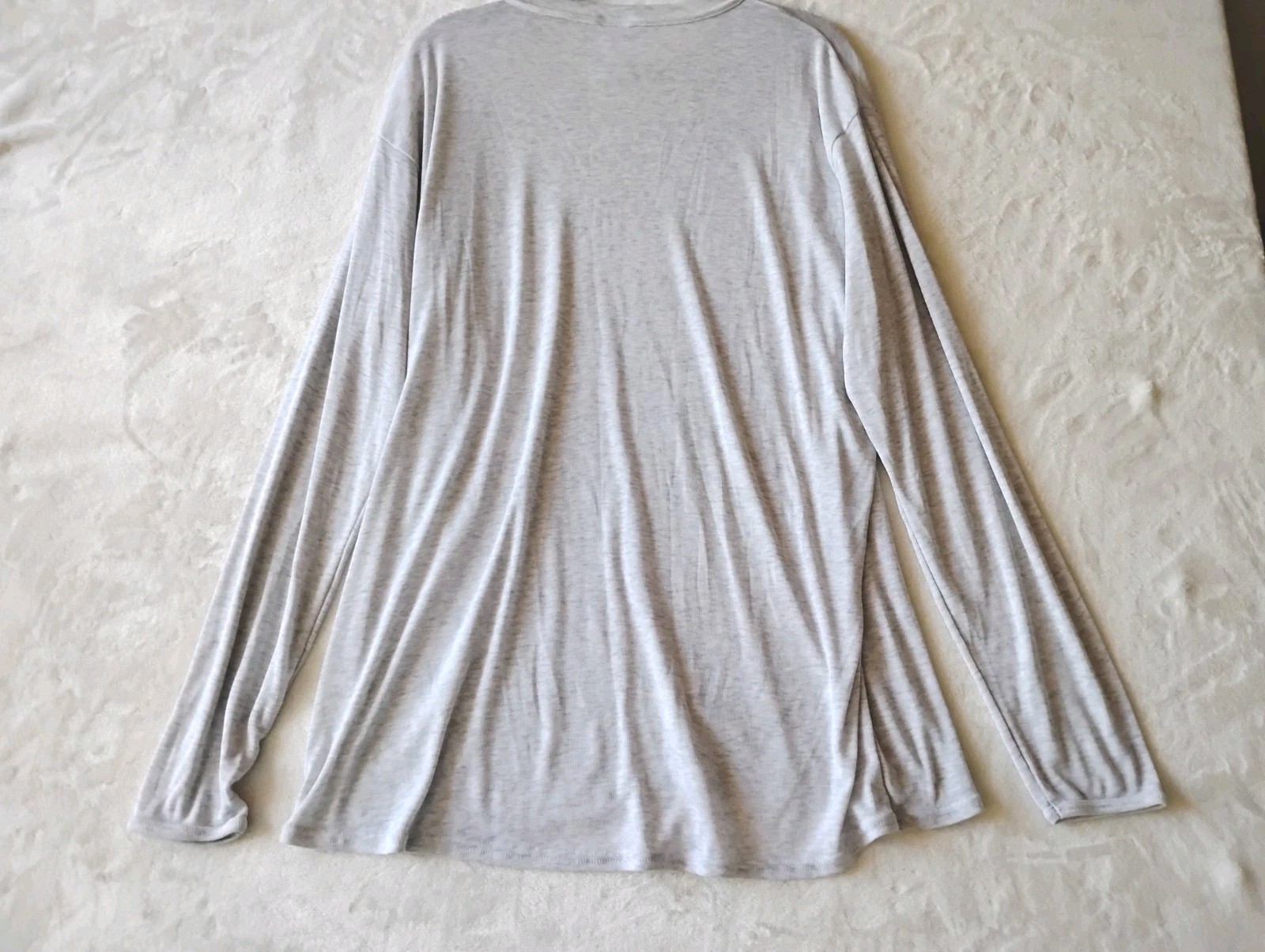 Patagonia Capilene Base Layer Long Sleeve Outdoor Unisex T-Shirt XXL Dove Gray gallery