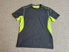 C9 By Champion Men’s Activewear Gray Neon Yellow Shirt Size Medium