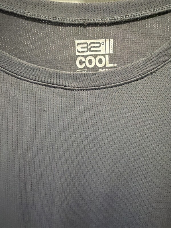 32 Degrees Heat Men 1 ONLY Performance Long Sleeve Crew Neck(grey XL) gallery