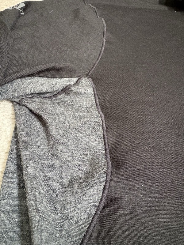 VRST x Smartwool Pullover Mens 2XL Merino Wool 1/4 Zip Base Layer Black Hiking gallery