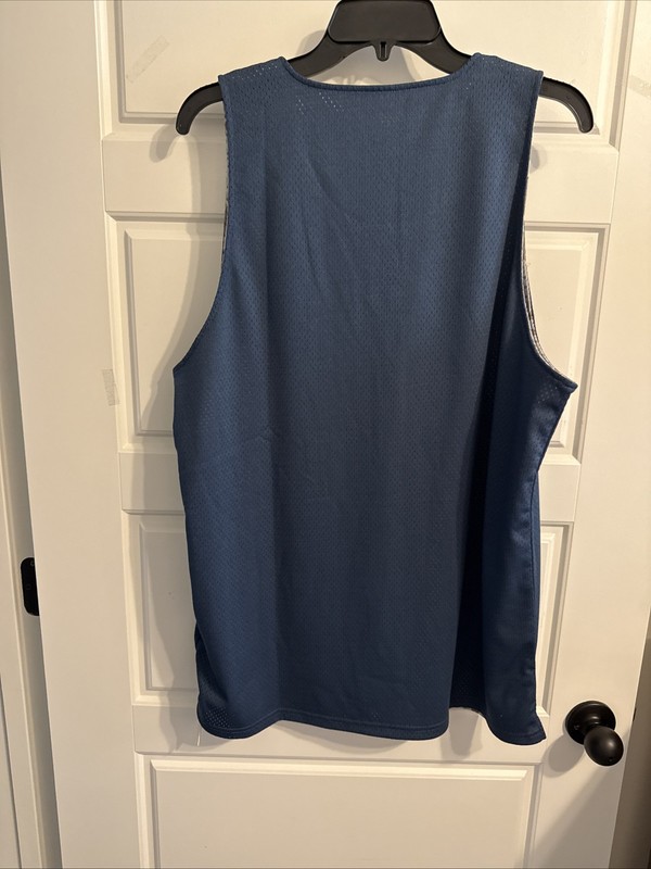NWT IRG Trailhead Reversible Mesh Men Tank Blue And Green Print Size L gallery