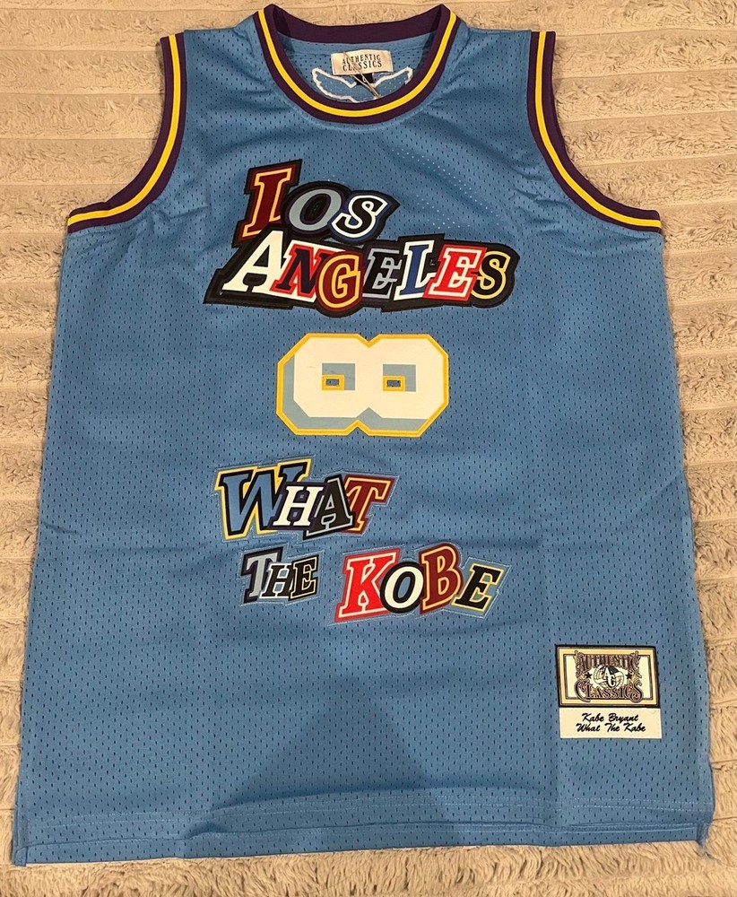 Authentic Classics Kobe Bryant “What The Kobe” Los Angeles Lakers #24 Basketball