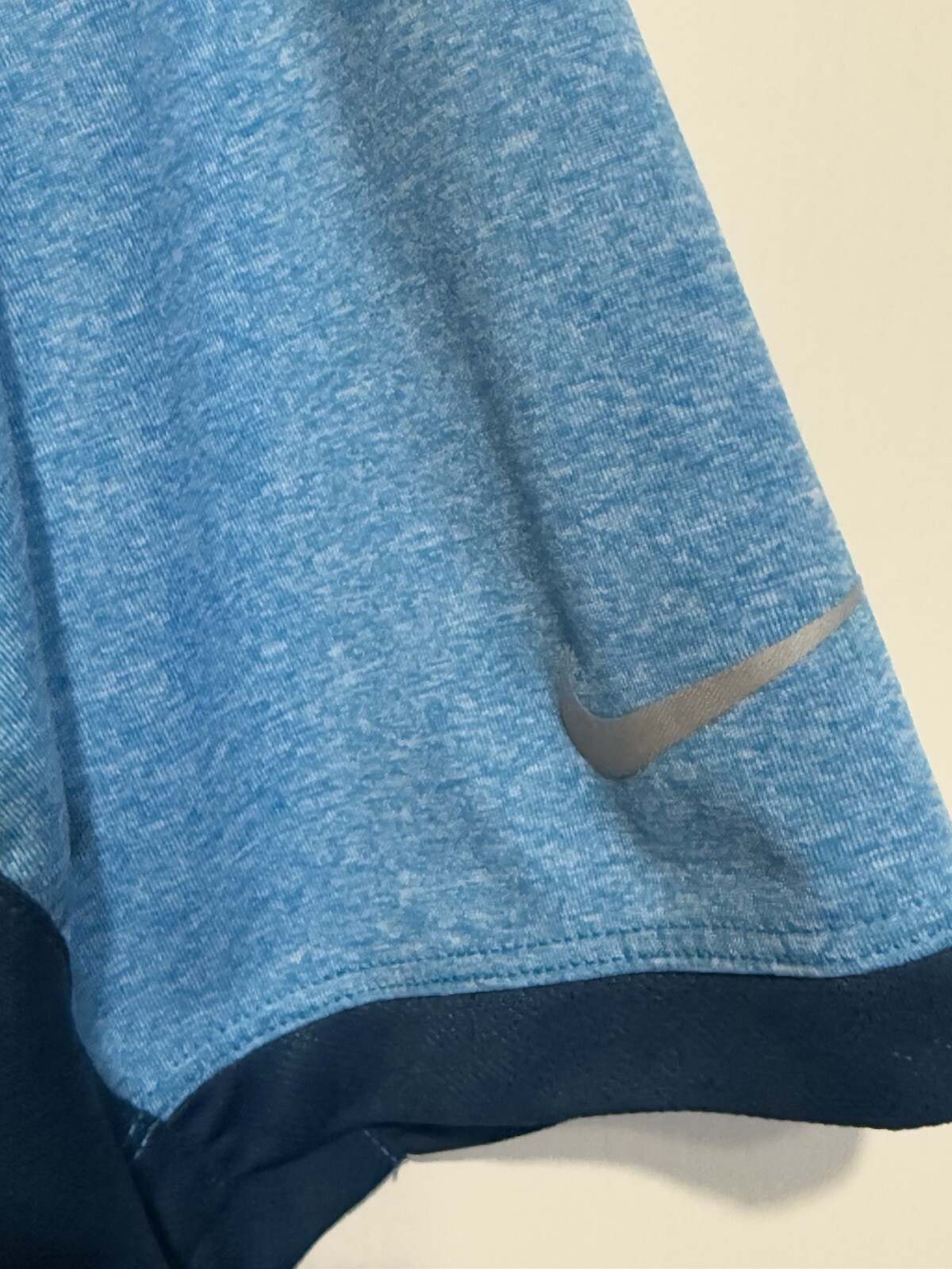 Nike Golf Dri Fit Tour Performance Polo Shirt Mens Size Large Two Tone Blue gallery