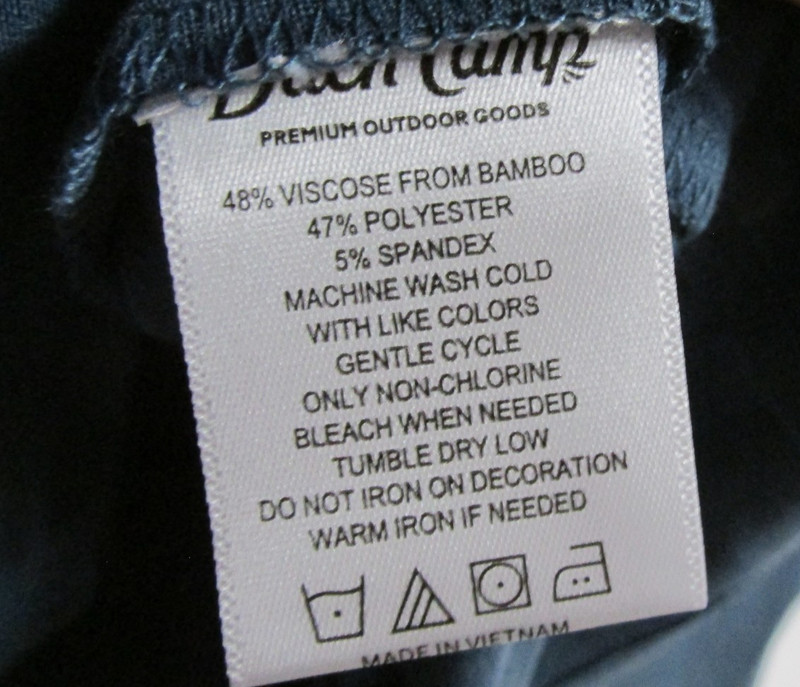 Men's Duck Camp Lightweight Bamboo UPF20 Sun Hoodie Channel Blue Size Large gallery