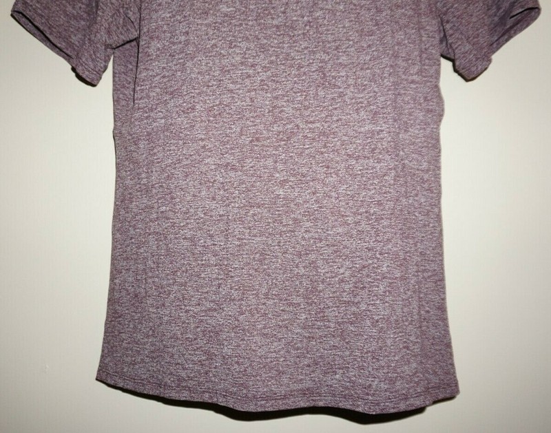 Men’s Lululemon DrySense Tech Athletic T-Shirt Size S Red/White Marled NICE 🔥 gallery