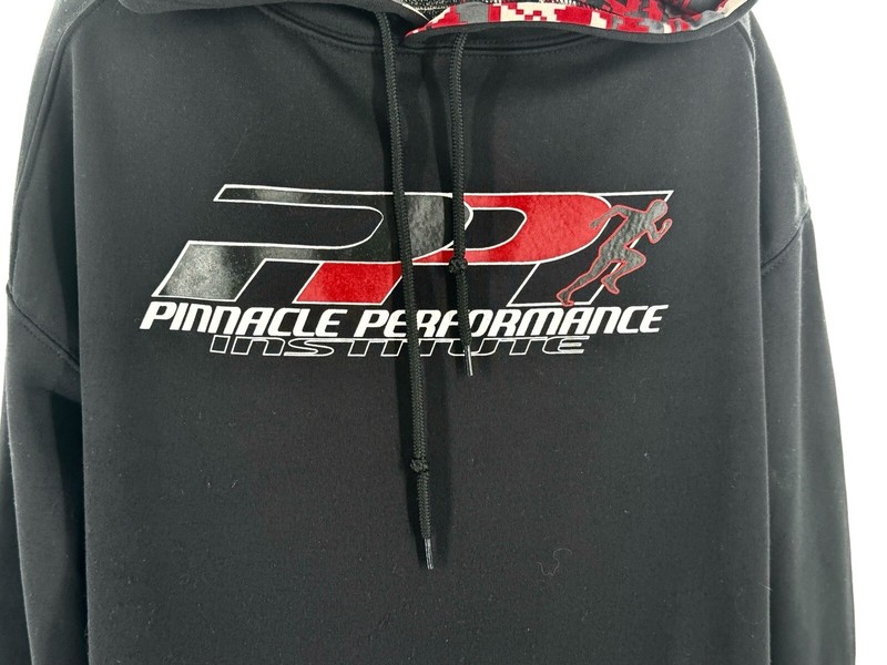 Badger Pinnacle Performance Sport Digital Red Camo Blend Hoodie Mens Large gallery