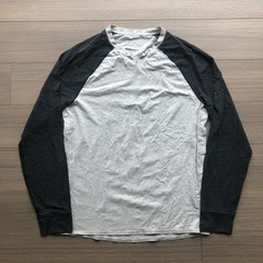 Lululemon Baseball Tee – Men’s Size M, Navy/Gray