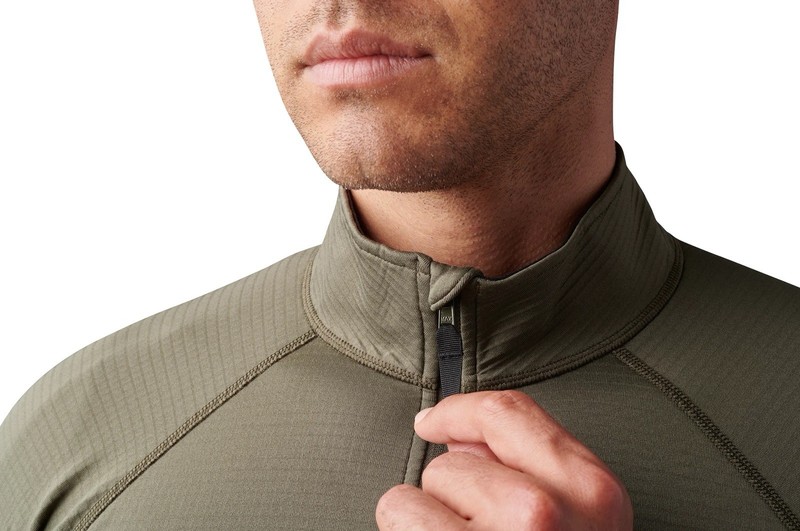 5.11 Tactical Stratos 1/4 Zip Fleece Mens 2XL Ranger Green Pullover Shirt gallery