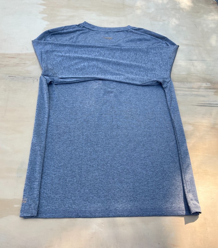 Copper Fit Gray Activewear Sweatshirt Long Sleeve Mens Women Size XL Relaxed Fit gallery