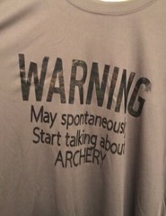 Pro Player Wicking T Shirt 2XL Bow Hunting Message
