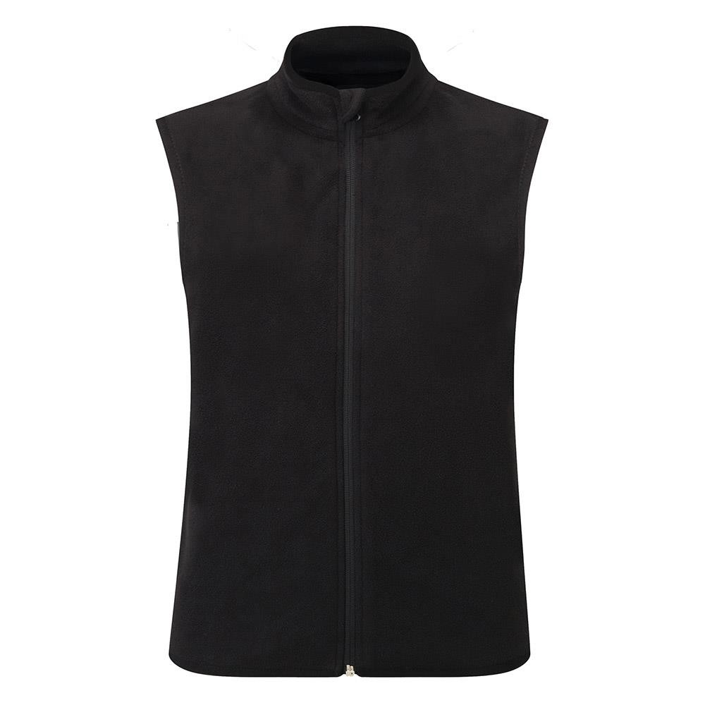 Manbi Adult Core Warmer Fleece Gilet Black gallery