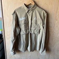 Nike ACG Orb Weaver Utility Shirt Team Racing Dept. Men’s Size Small Beige
