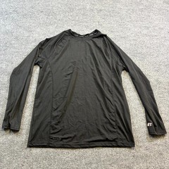 Russell Athletic Dri-Power 360 Shirt Men’s XL Black Polyester Running Stretch