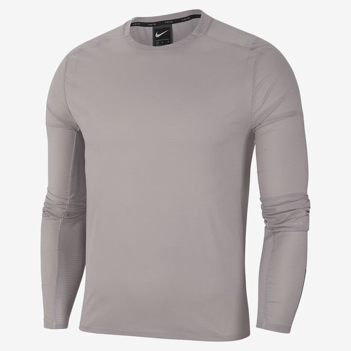 Nike Tech Pack Ultra Light Running Top Silver Lilac Reflective Pullover Large gallery