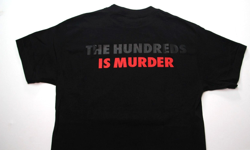 2007 THE HUNDREDS ~BEEF~ TEE M og/logo/bomb/punk/vtg/smiths/murder/lp/is/meat/ep gallery