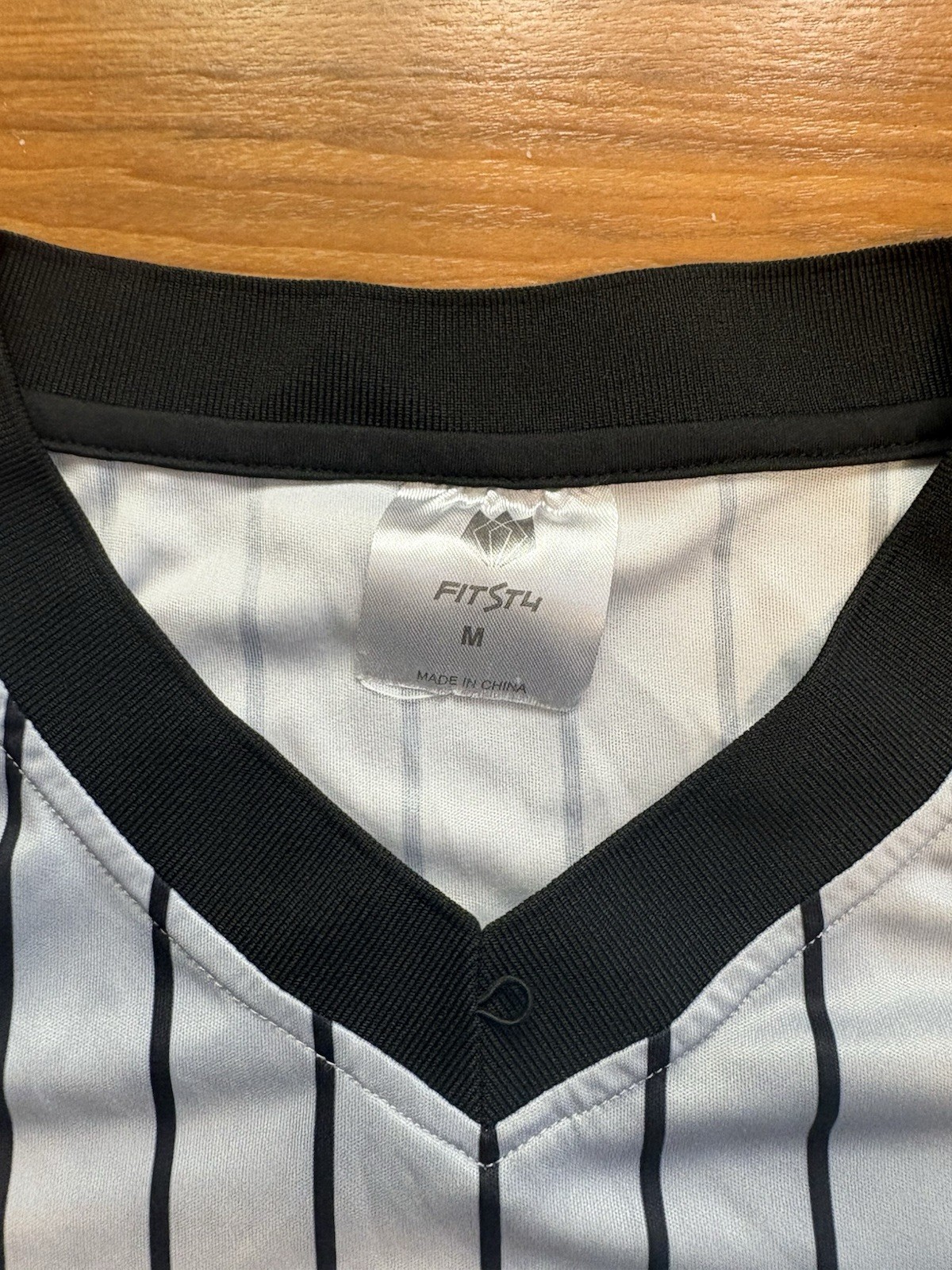 Gray And Black Referee Shirt gallery