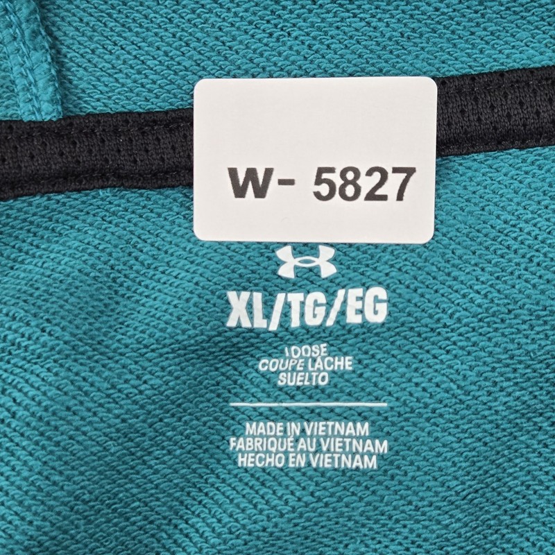 Under Armour x Project Rock Men Shirt XL Teal Bull Logo Activewear Loose NWT gallery