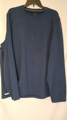 Free Country Men’s Shirt Micro- Tech Long Sleeve Blue Size XXL (50-52) EUC