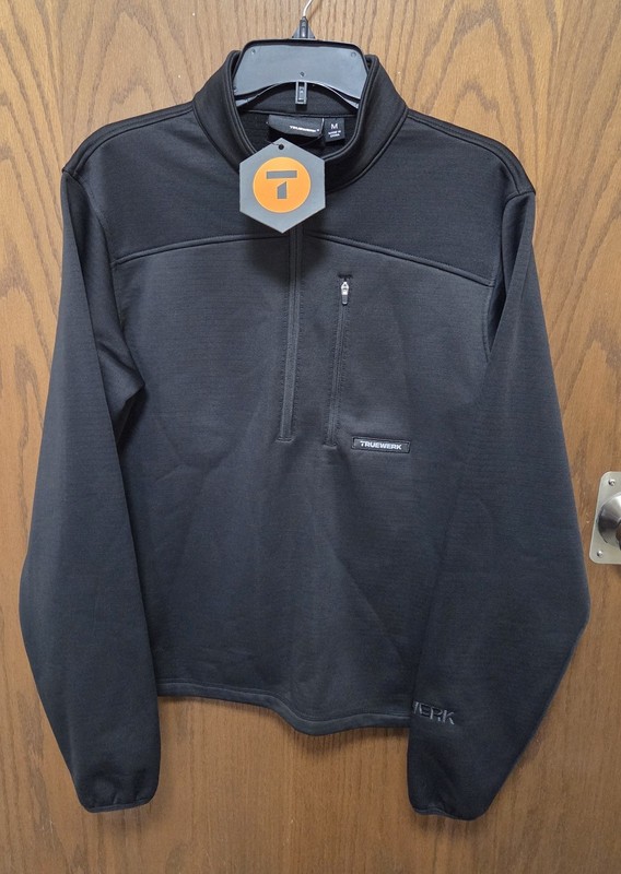 Truewerk B2 Performance Pullover Men's MEDIUM 1/4 Zip Performance Workwear gallery