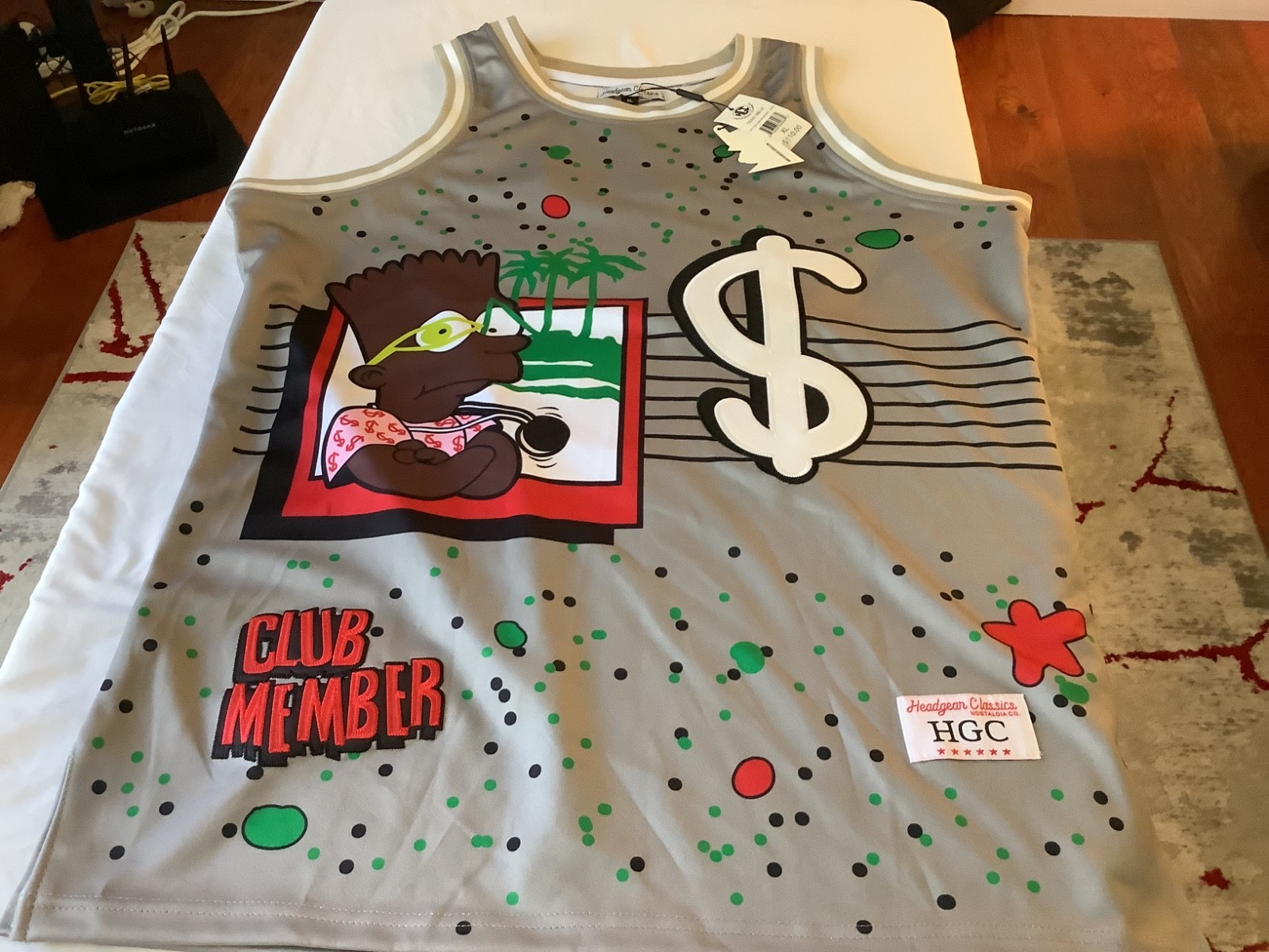 HeadGear Classics Bart Simpson XL New with Tags gallery