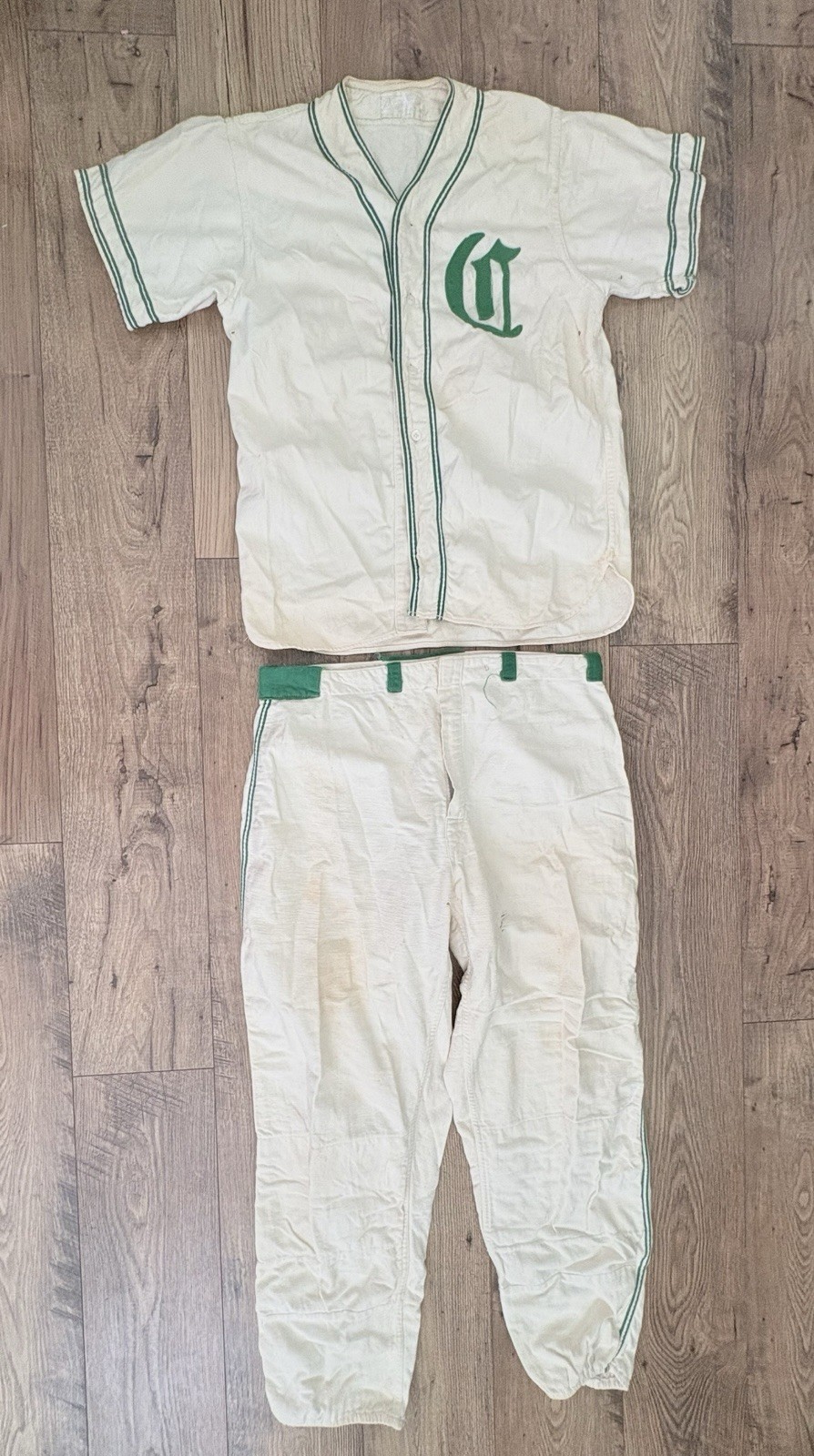 Vintage Baseball Uniform Uknown Team Progressive Athletic Brooklyn New York Tag gallery