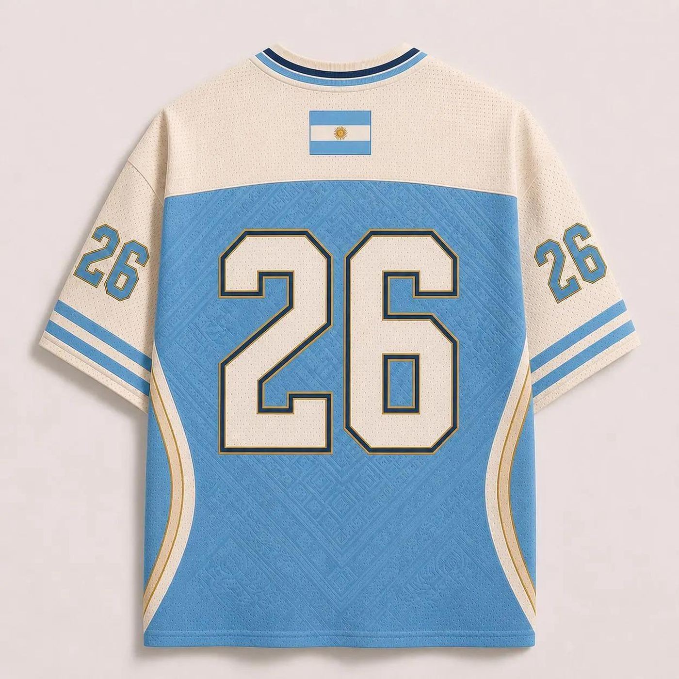 Custom Argentine Soccer Jersey, Argentine Football Shirt, Game Day Outfit gallery
