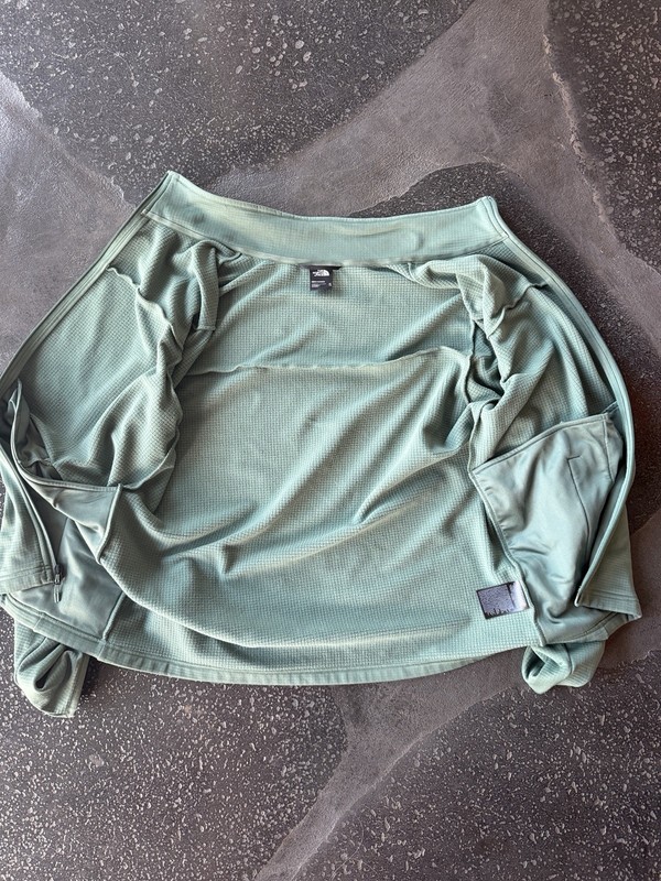 The North Face Men's Full Zip Collared Cedar Trail Grid Fleece Jacket XL gallery