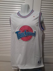 NWOT VTG 90s Champion Space Jam Bugs Bunny Tune Squad Basketball Jersey Mens XL